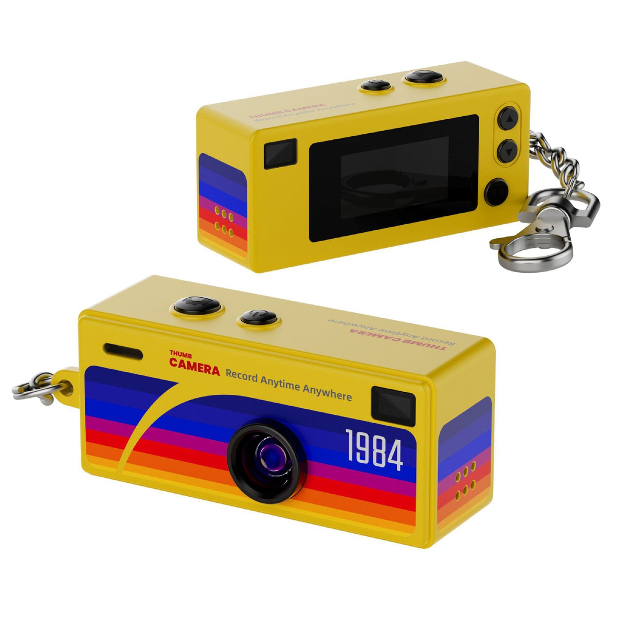 MiniSnap Pop – Thumb-Size Keychain Camera