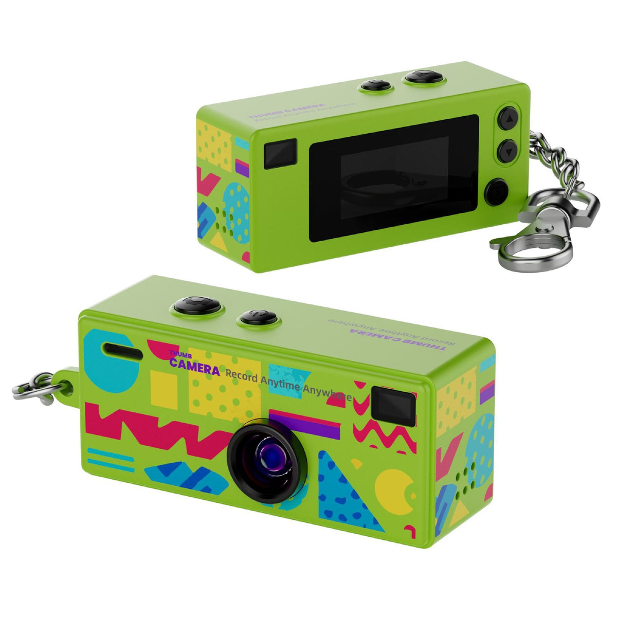 MiniSnap Pop – Thumb-Size Keychain Camera