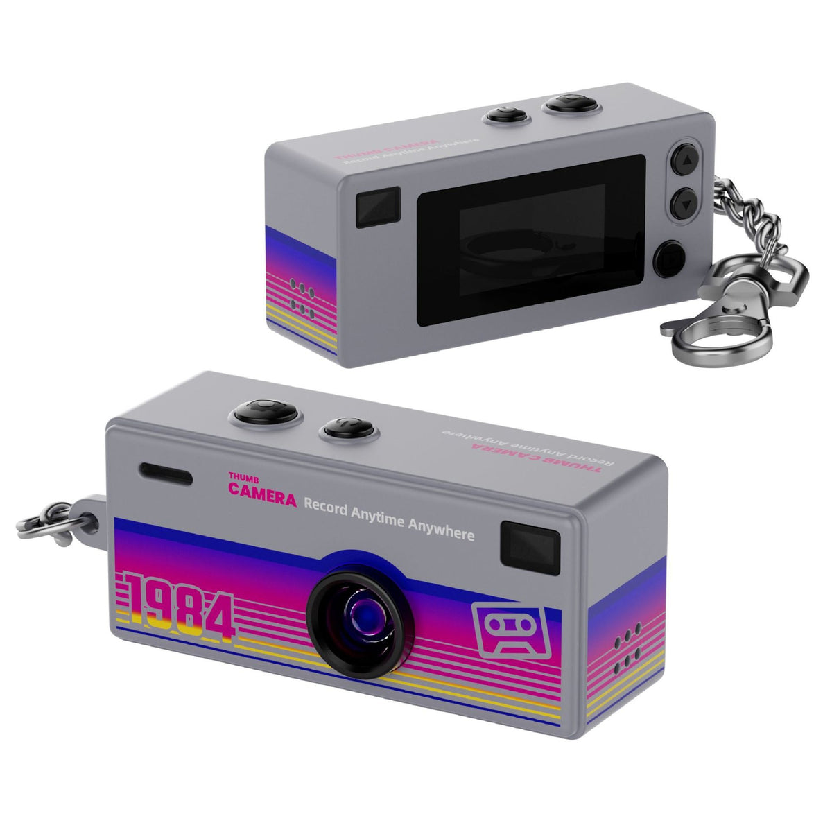 MiniSnap Pop – Thumb-Size Keychain Camera